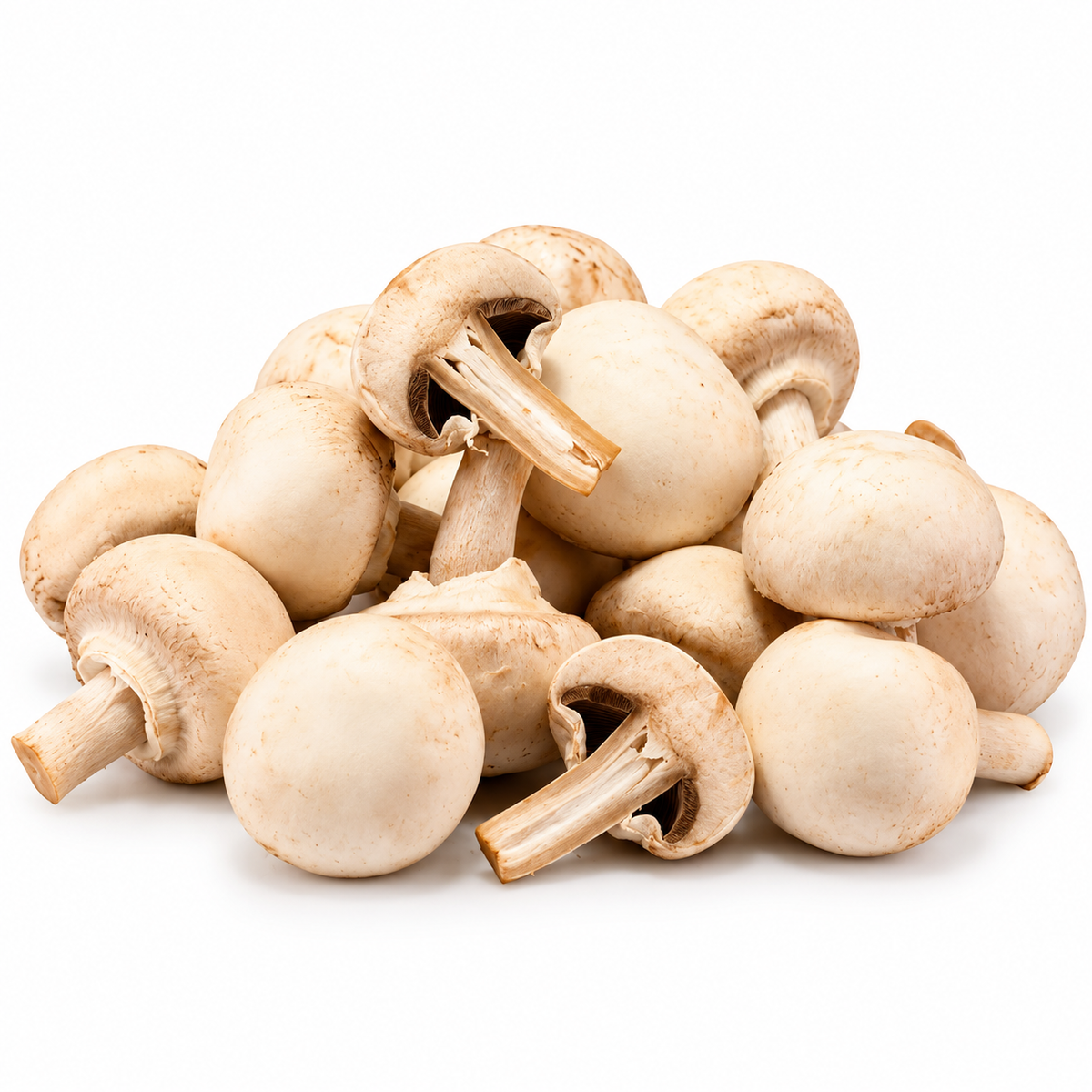 WHITE BUTTON MUSHROOM 250G (