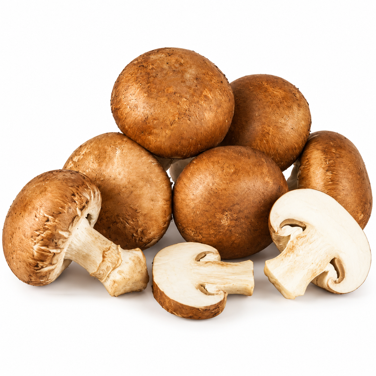 ORGANIC BROWN PARIS MUSHROOMS 0.2KG+/- (
