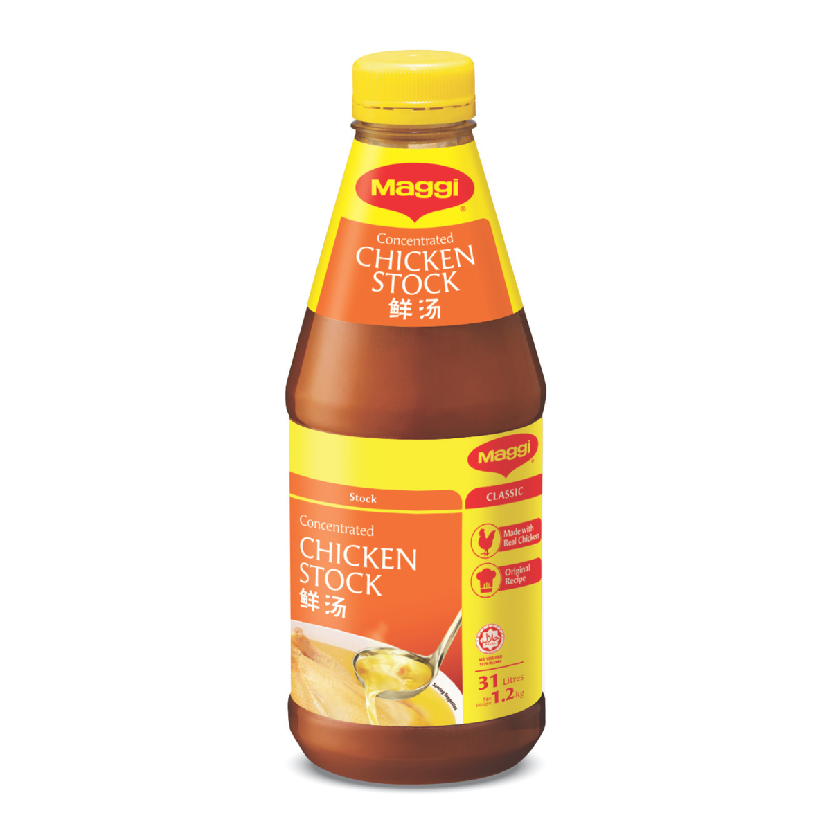 CONCENTRATED CHKN STOCK/MAGGI 1.2KG (