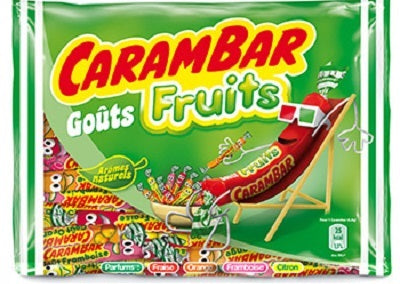 FRUIT FLAVOURED CARAMBAR 130G (#116683)