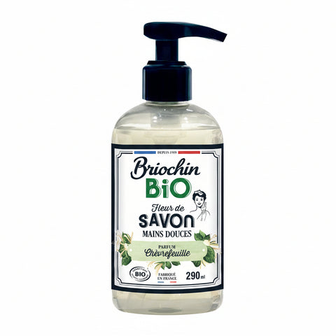 ORGANIC HONEYSUCKLE LIQUID HAND SOAP 290ML (#121962)