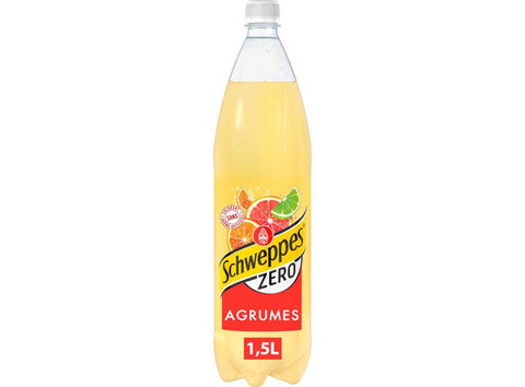 SCHWEPPES CITRUS ZERO SODA 1.5L (#118565)