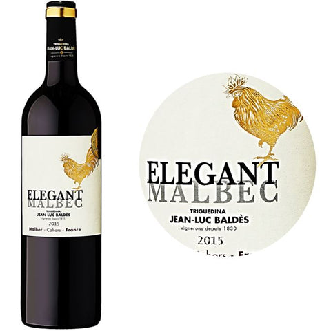 ELEGANT MALBEC CAHORS RED WINE 75CL (#123355)