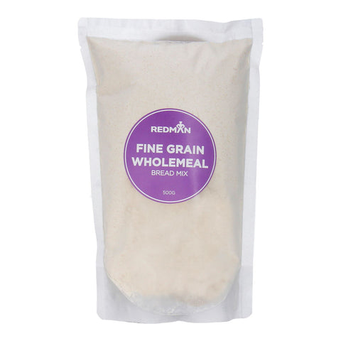 WHOLEMEAL FINE GRAIN BREAD PREMIX 500G (#12242)