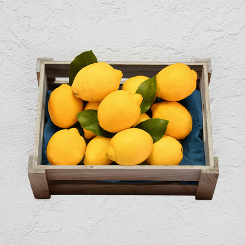 SICILIAN LEMON WITH LEAVES 0.5KG+/- (#122660)