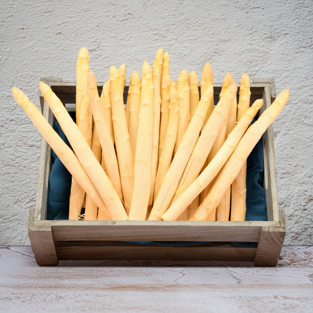 WHITE ASPARAGUS 0.25KG+/- (