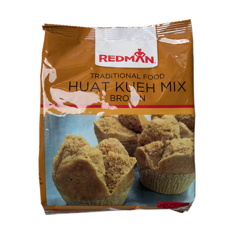TRADITIONAL FOOD HUAT KUEH MIX BROWN 500G (#12279)