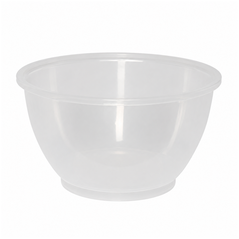PP PLASTIC MICROWAVABLE CONTAINER 200ML Ø93MMX52MM 50PC (#12285)