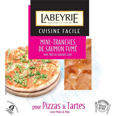 MINI SLICES OF SMOKED SALMON 120G (#124209)