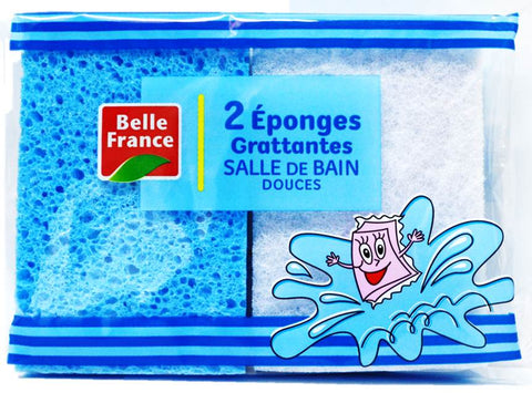 SCRUBBING SPONGES BATHROOM 2PC (#126896)