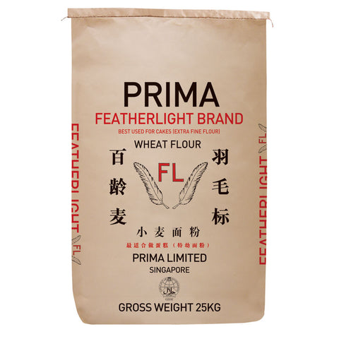 FEATHERLIGHT WHEAT FLOUR FOR CAKE(TOP FLOUR) 25KG (#1245)