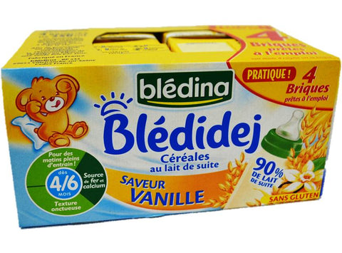 VANILLA FLAVORED MILK 6M 25CL (#118319)