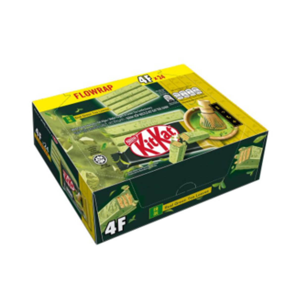 KIT KAT 4F GREEN TEA FOIL WRAP/KIT KAT 35G (