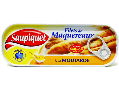 MACKEREL FILLETS MUSTARD SAUCE 176G (#117101)