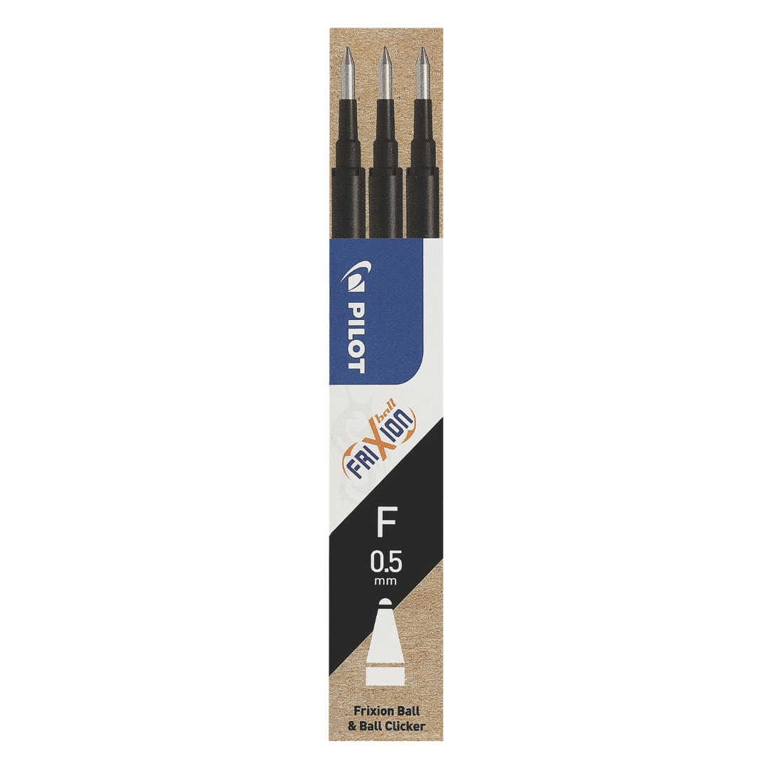 STN FRIXION BLACK 3 REFILL 0.5MM PILOT (