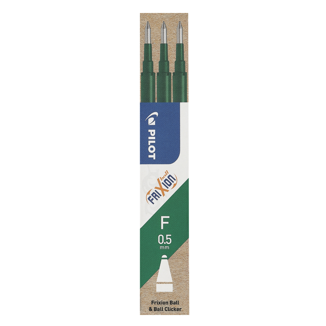 STN FRIXION GREEN 3 REFILL 0.5MM PILOT (
