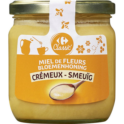 CREAMY FLOWER HONEY 500G (#120514)