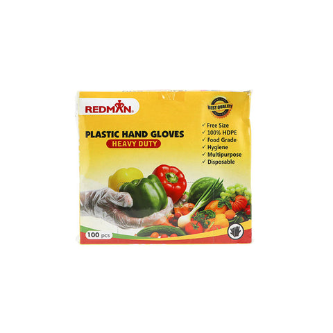 DISPOSABLE GLOVES FREE SIZE 100PC (#12645)