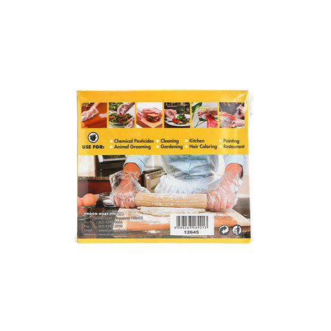 DISPOSABLE GLOVES FREE SIZE 100PC (#12645)