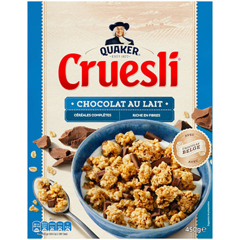 CRUESLI MILK CHOC CEREAL 450G (#118280)