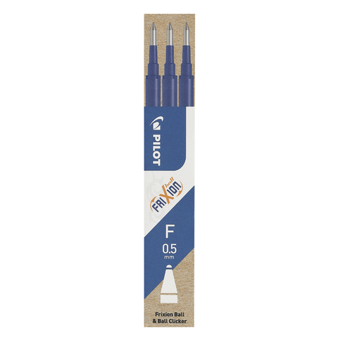 STN FRIXION BLUE 3 REFILL 0.5MM (#126505)
