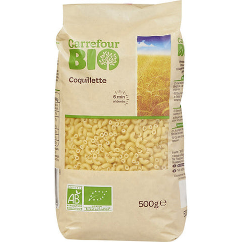 ORGANIC MACARONI PASTA 500G (#117658)