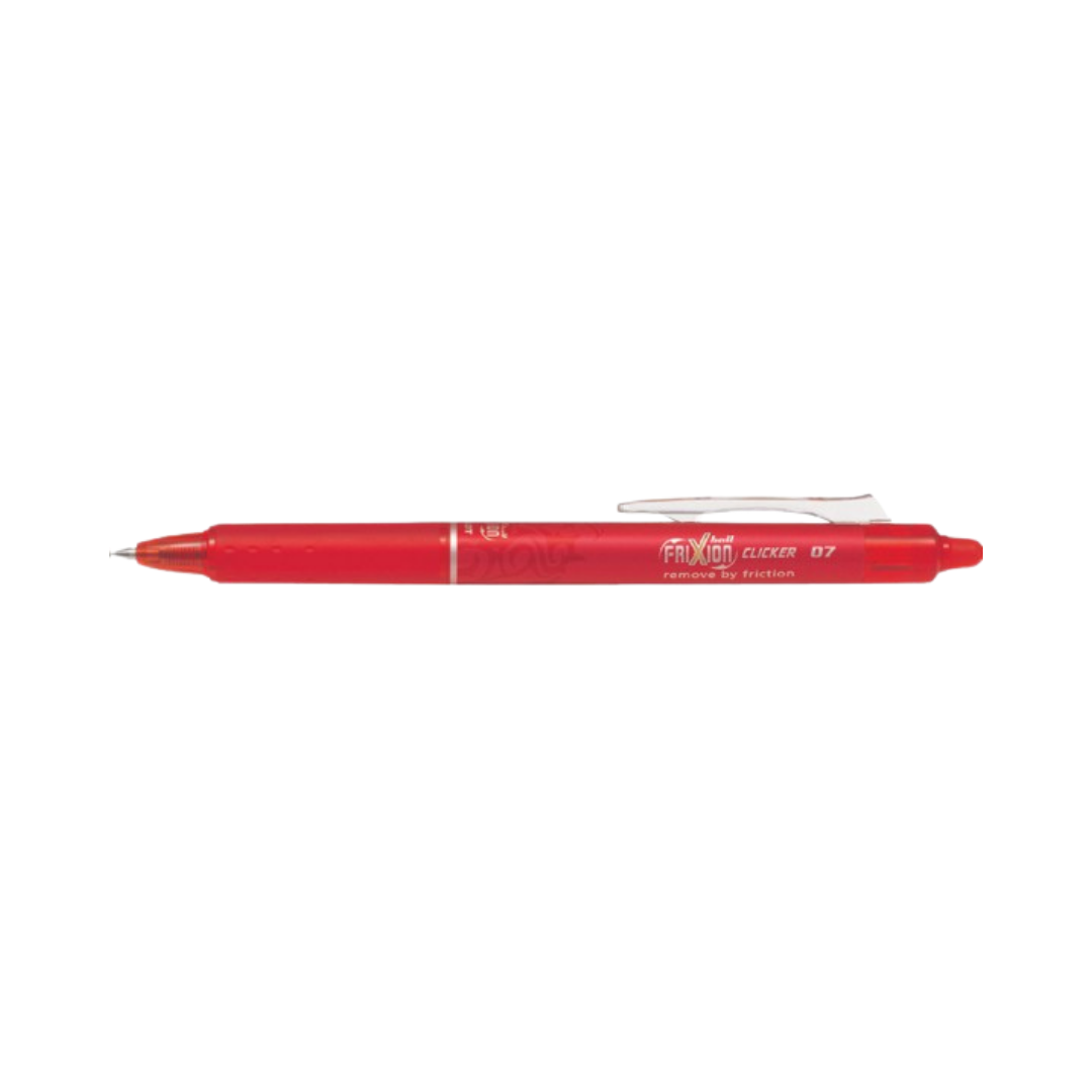 STN FRIXION RED PEN 0.7MM PILOT (