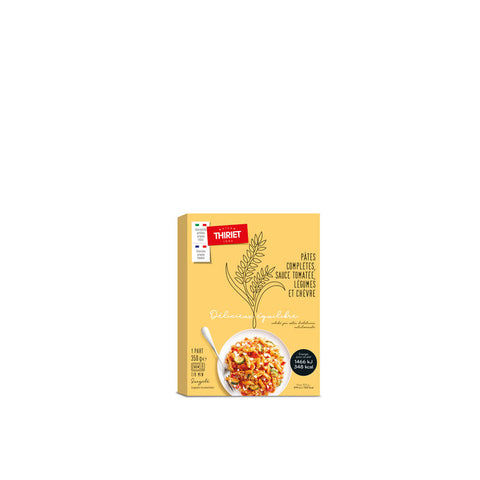 READY-TO-EAT WHOLE GRAIN PASTA TOMATO SAUCE GOAT CHEESE 350G (#126552)