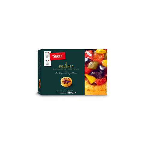POLENTA WITH BLACK OLIVES AND VEGETABLES 150G (#126553)