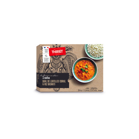 READY-TO-EAT CORAL LENTIL DAHL WITH RICE 350G (#126569)