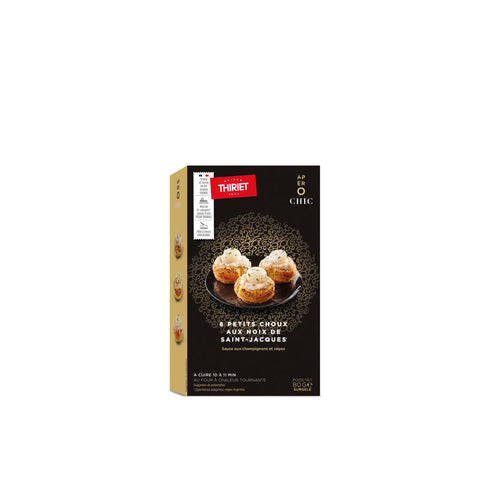 PUFF PASTRY STARTERS WITH SCALLOPS ECO FISHING 80G (#126573)