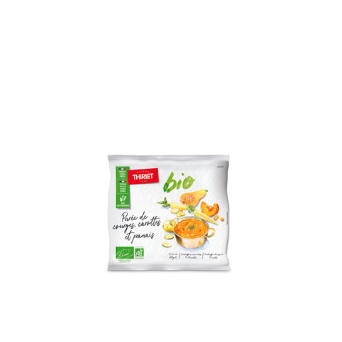 ORGANIC SQUASH CARROT PARSNIP PUREE 600G 4 PORTIONS (#126598)