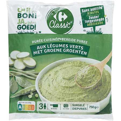 MASHED GREEN VEGETABLES 750G (#120167)