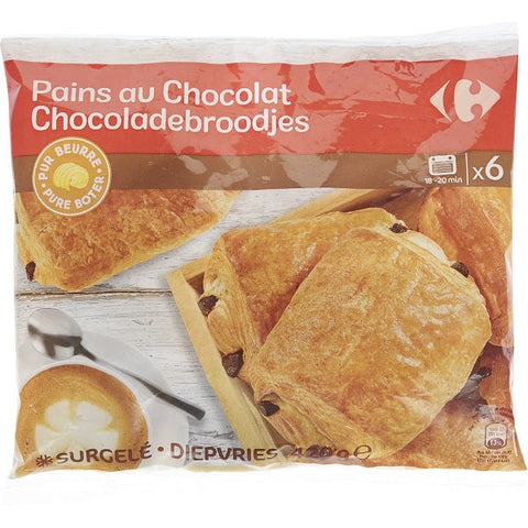 PURE BUTTER CHOCOLATE BUNS 70G (#120240)
