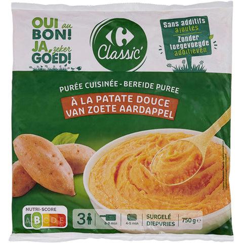 MASHED SWEET POTATO 750G (#120085)