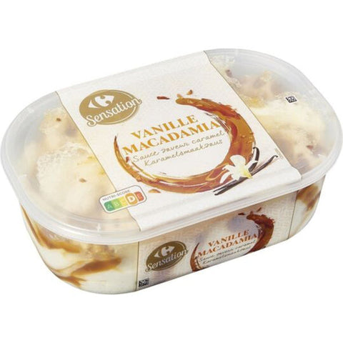 VANILLA CARAMEL MACADAMIA ICE 900ML (#120186)
