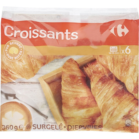 PURE BUTTER CROISSANTS 60G (#120230)