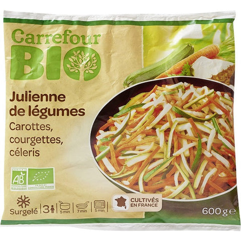 ORG VEGETABLE MIX 600G (#120228)