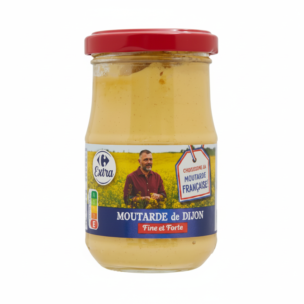 DIJON MUSTARD 200G CRF (