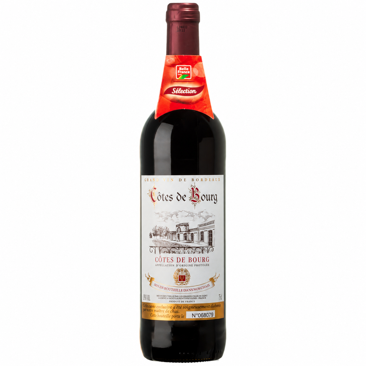 RED WINE COTES DE BOURG 2022/2023 75CL (
