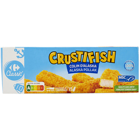 BREADED ALASKAN POLLOCK STICKS 30G (#119945)