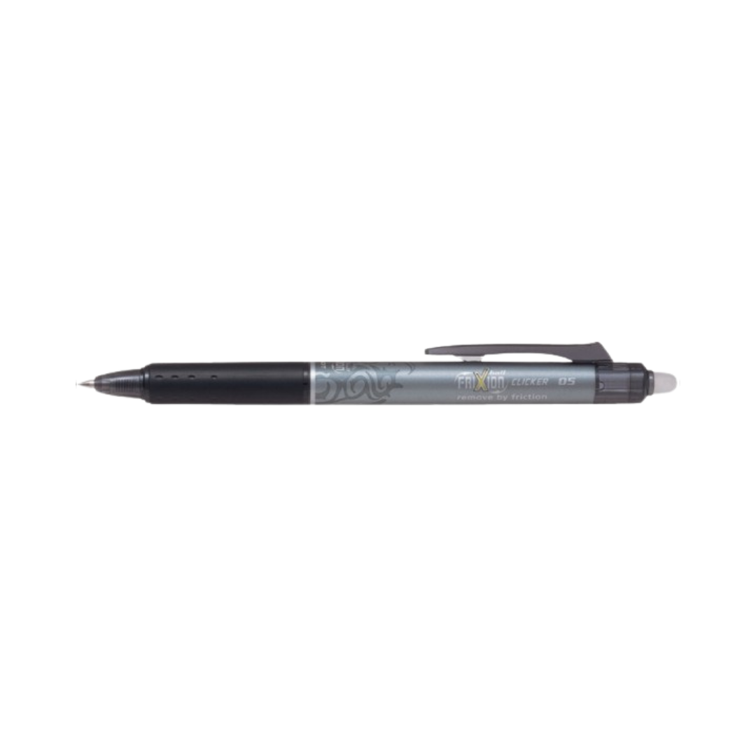 STN FRIXION BLACK PEN 0.5MM PILOT (