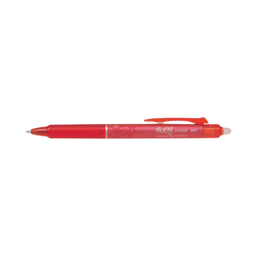 STN FRIXION RED PEN 0.5MM PILOT (