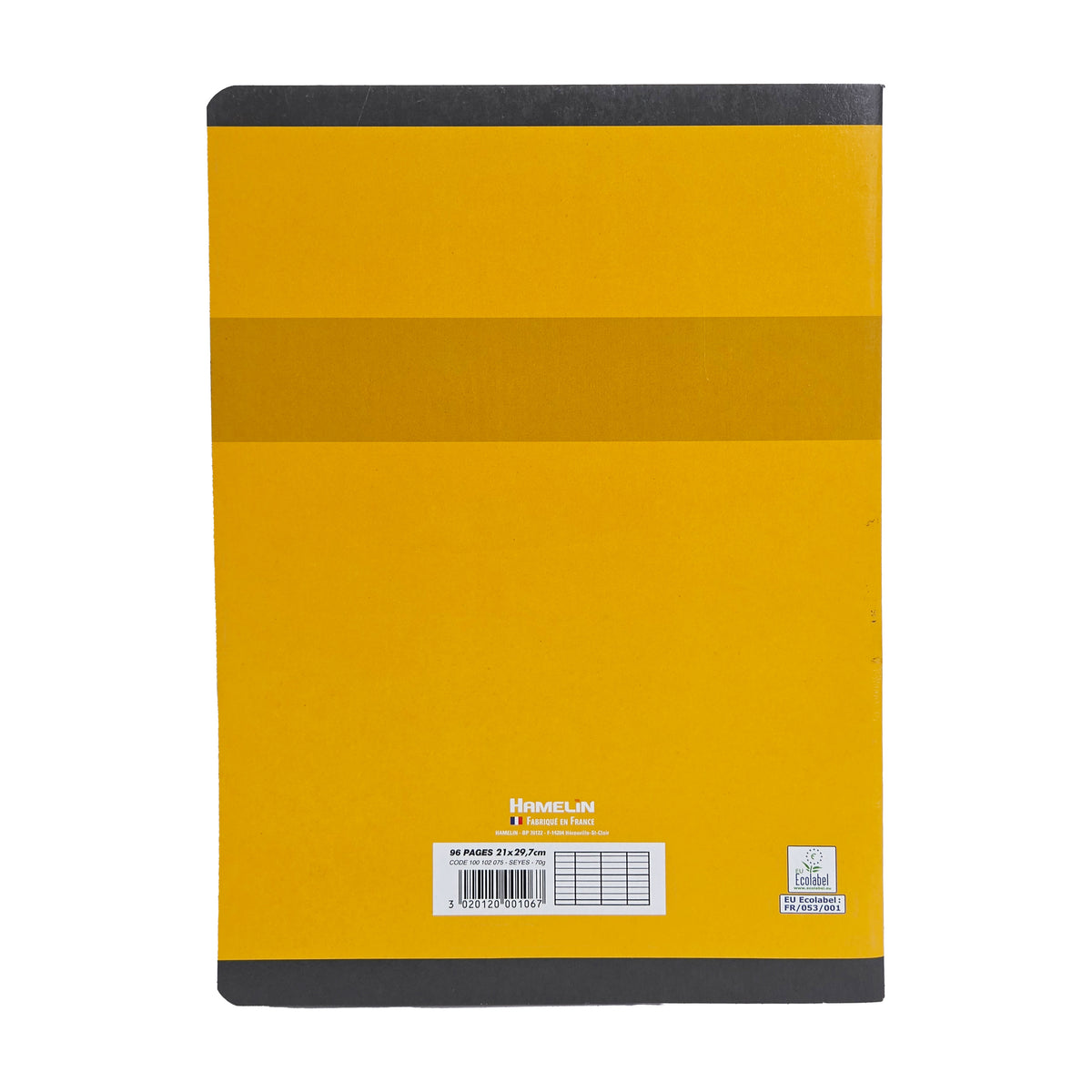 SEYES-RULED EXERCISE BOOK 21 X 29.7CM – 96 PAGES (