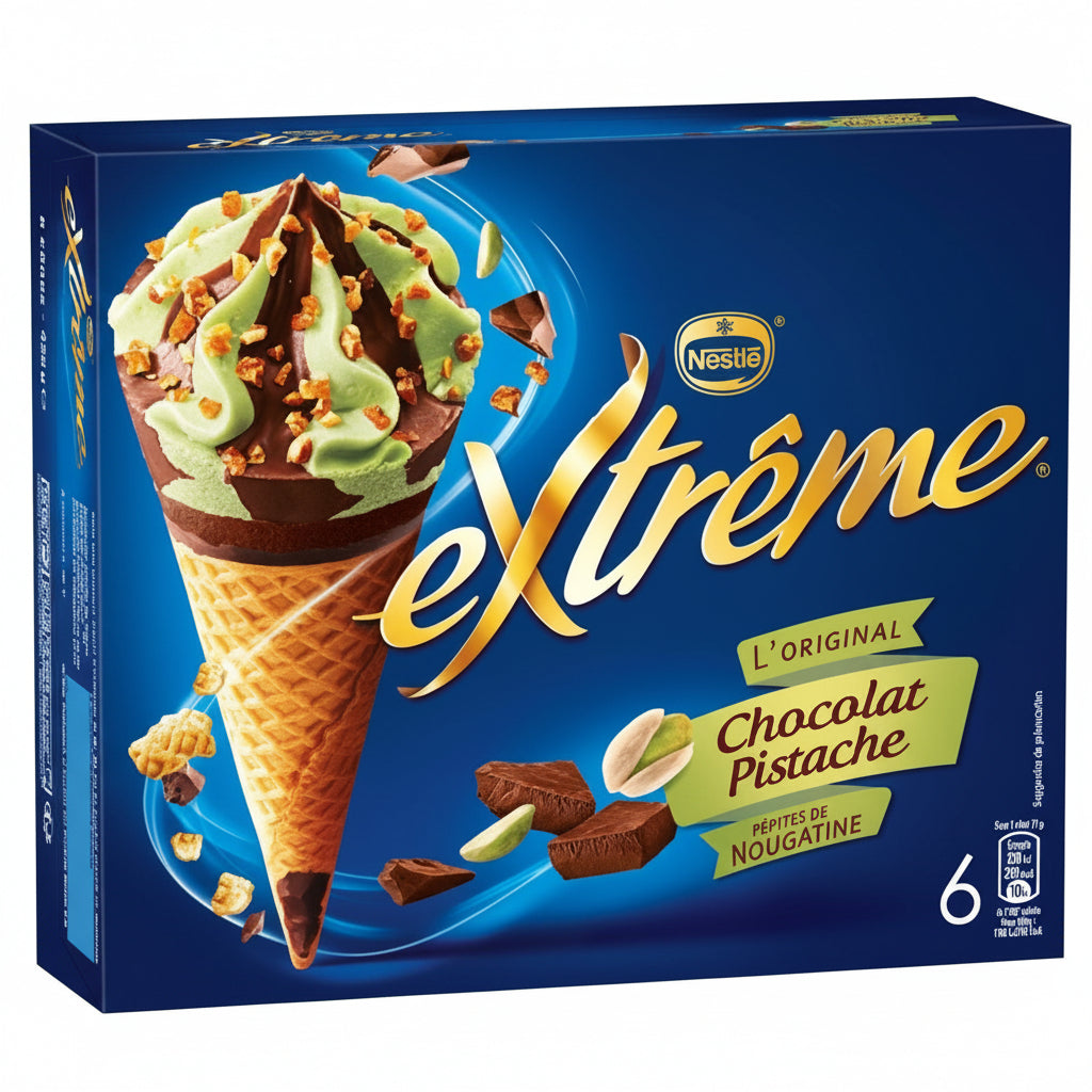 CHOCOLATE PISTACHIO ICE CREAM X70G (