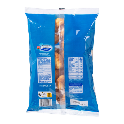 BISCUIT MADELEINE SHELL SHAPE 500G (#128195)