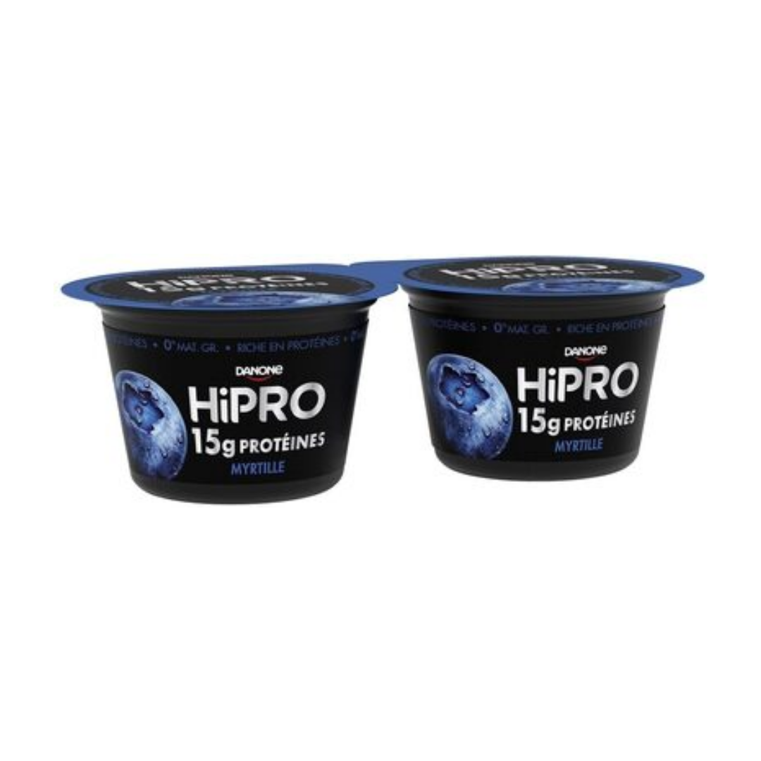 YOGURT HIPRO BLUEBERRY 0% 2X160G (