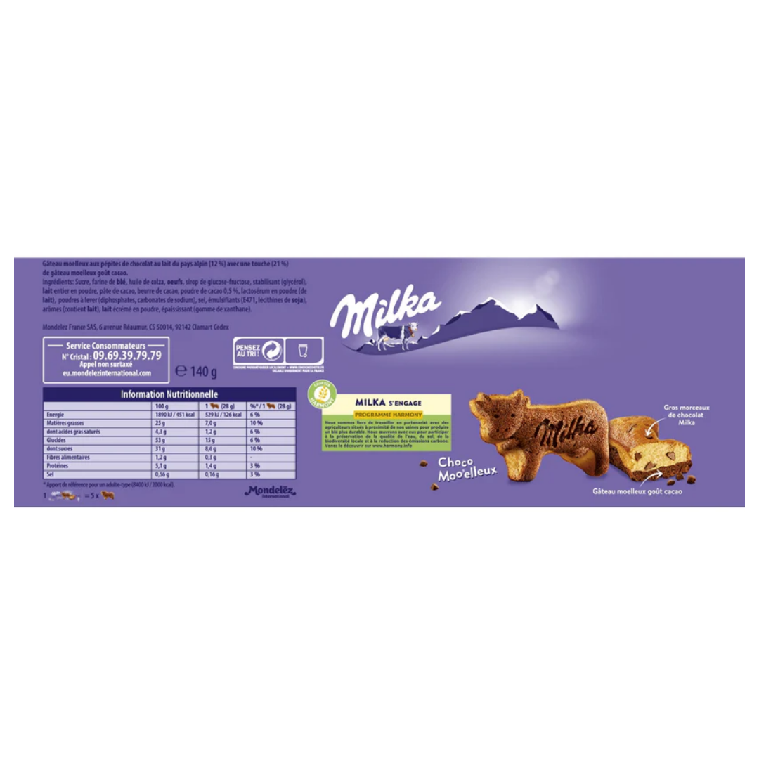 BISCUIT SOFT CHOCO CHIPS 140G (