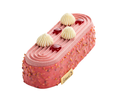 DESSERTS-LOG CAKE PASBERRY MACARON 410G ERHARD (#128259)