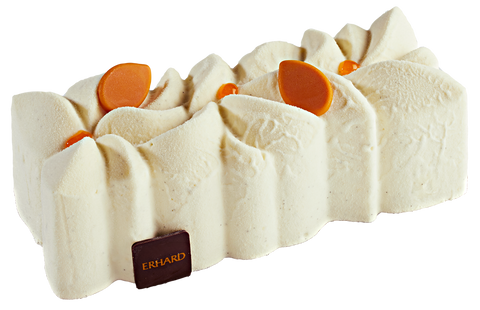 DESSERTS-LOG CAKE VANILLA CARAMEL 470G ERHARD (#128267)